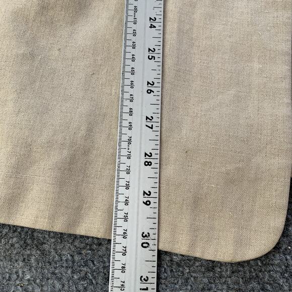 Casual Corner Blazer Womens 10 Beige 100% Linen Career Classic - Picture 10 of 11